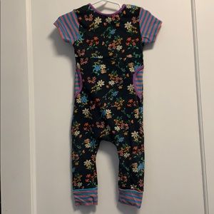 Rags floral peek pocket